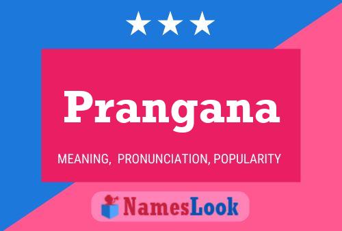 Prangana Name Poster