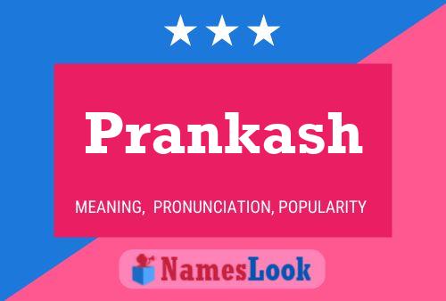 Prankash Name Poster