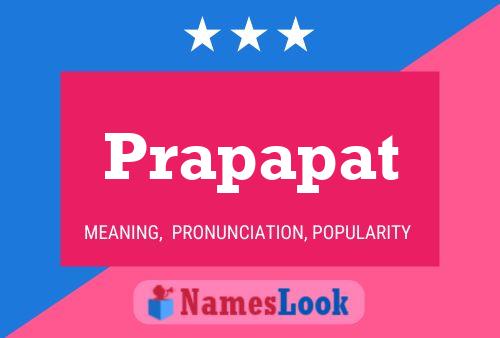 Prapapat Name Poster