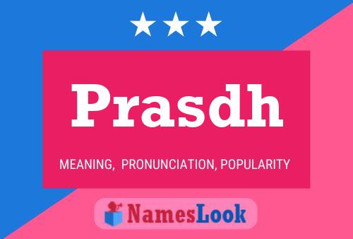 Prasdh Name Poster