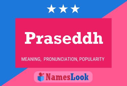 Praseddh Name Poster