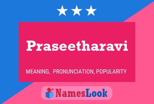 Praseetharavi Name Poster