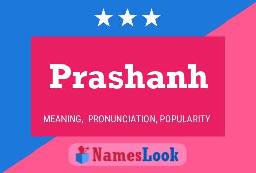 Prashanh Name Poster