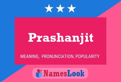 Prashanjit Name Poster