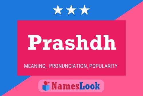 Prashdh Name Poster