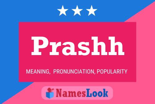 Prashh Name Poster