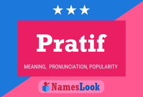 Pratif Name Poster