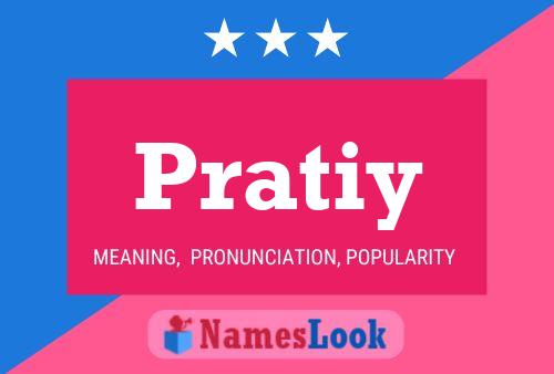 Pratiy Name Poster