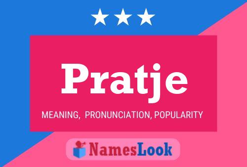 Pratje Name Poster