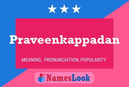 Praveenkappadan Name Poster