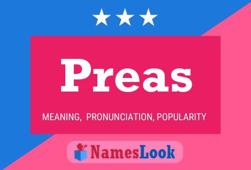 Preas Name Poster