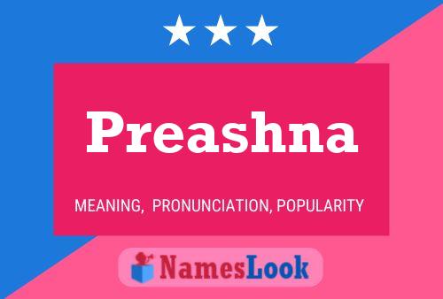 Preashna Name Poster