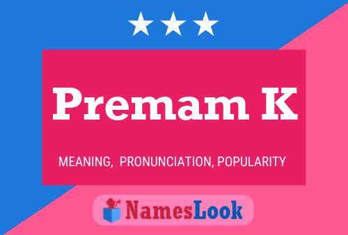 Premam K Name Poster