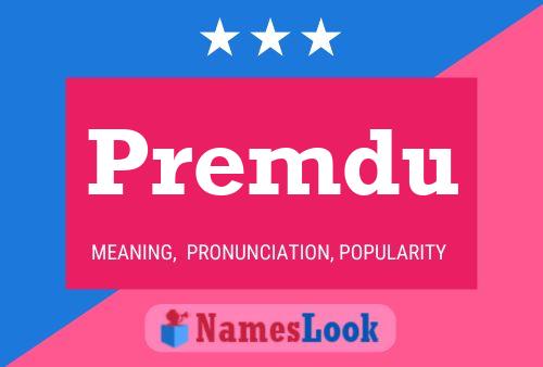 Premdu Name Poster