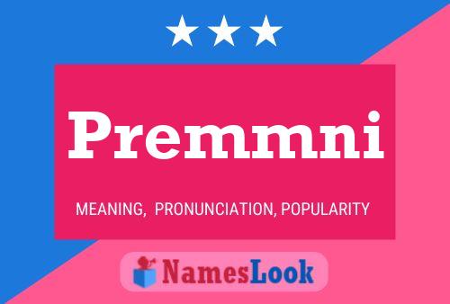 Premmni Name Poster