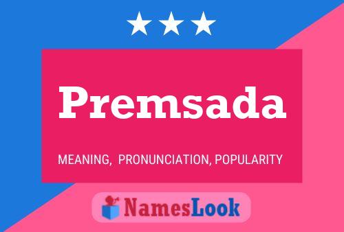 Premsada Name Poster