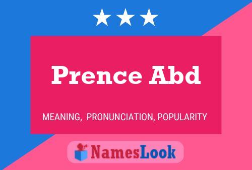 Prence Abd Name Poster