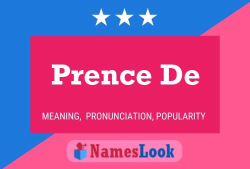 Prence De Name Poster