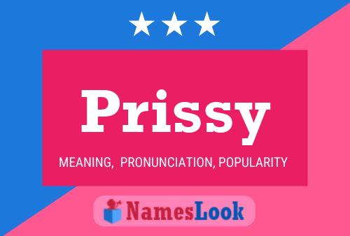 Prissy Name Poster