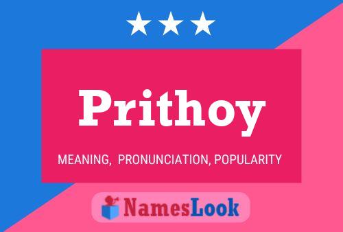 Prithoy Name Poster