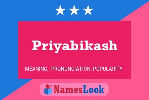 Priyabikash Name Poster