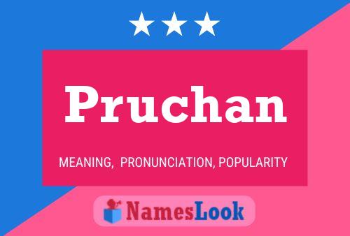 Pruchan Name Poster