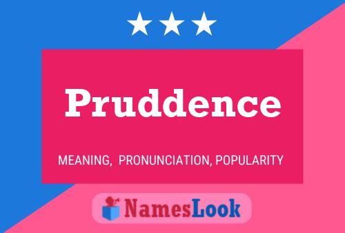 Pruddence Name Poster