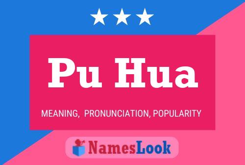 Pu Hua Name Poster