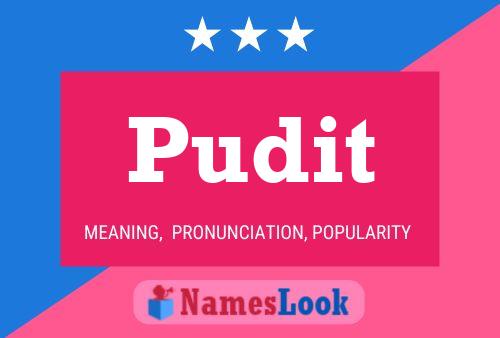 Pudit Name Poster