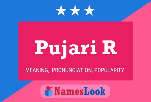 Pujari R Name Poster