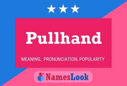 Pullhand Name Poster