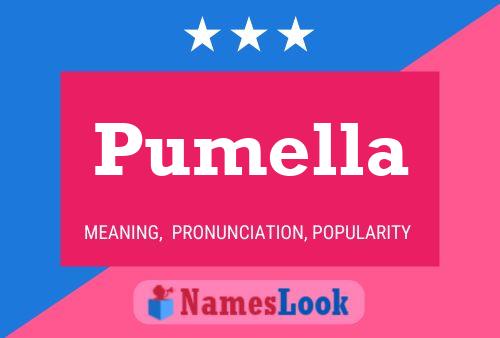 Pumella Name Poster