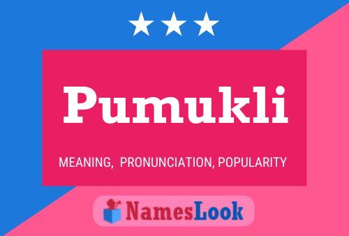 Pumukli Name Poster