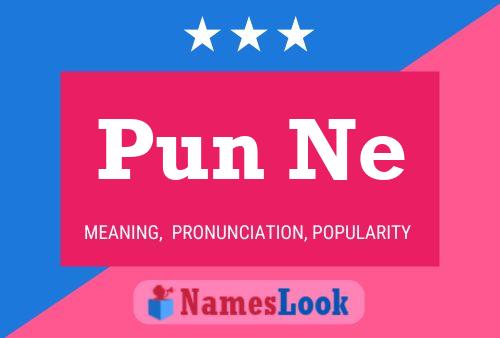 Pun Ne Name Poster