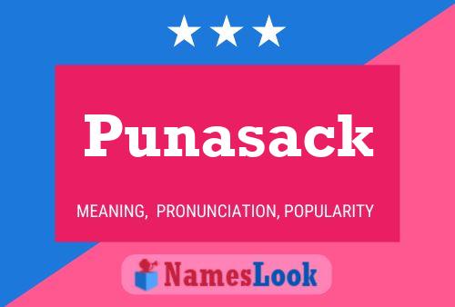 Punasack Name Poster