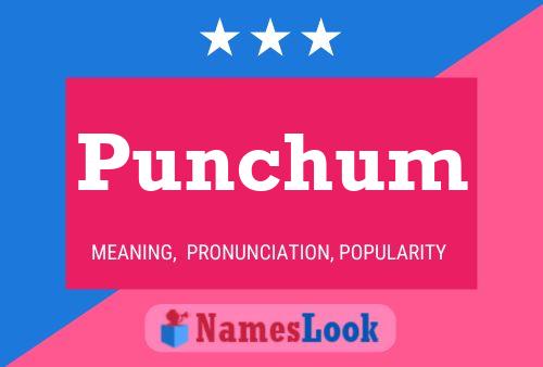 Punchum Name Poster