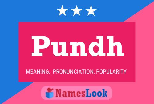 Pundh Name Poster