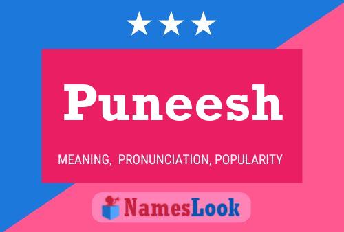 Puneesh Name Poster