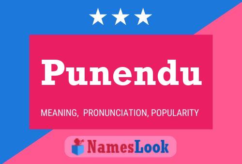 Punendu Name Poster