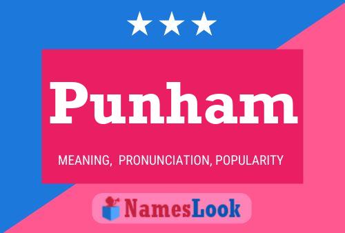 Punham Name Poster