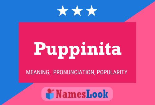 Puppinita Name Poster