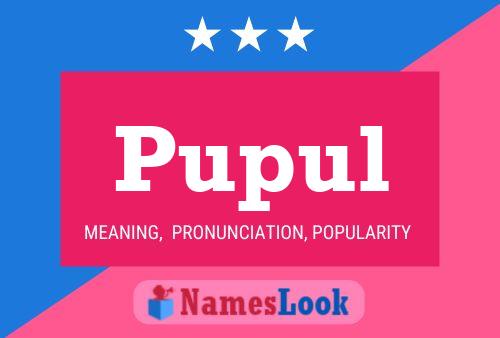 Pupul Name Poster