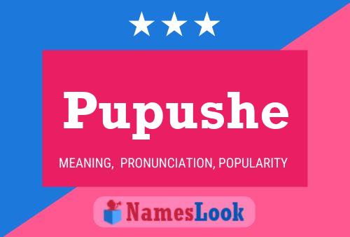 Pupushe Name Poster