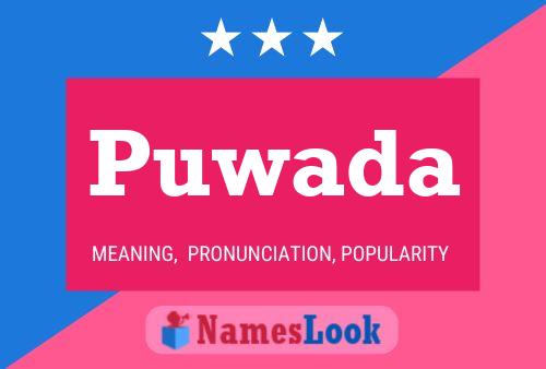 Puwada Name Poster