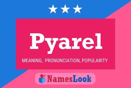 Pyarel Name Poster