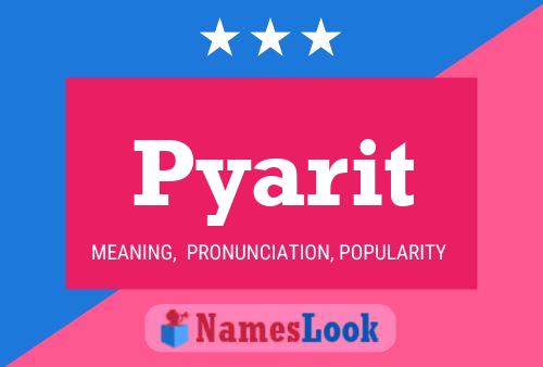 Pyarit Name Poster