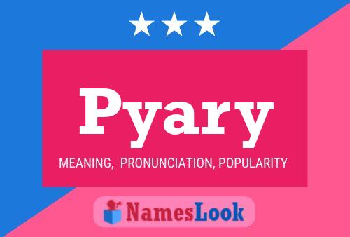 Pyary Name Poster