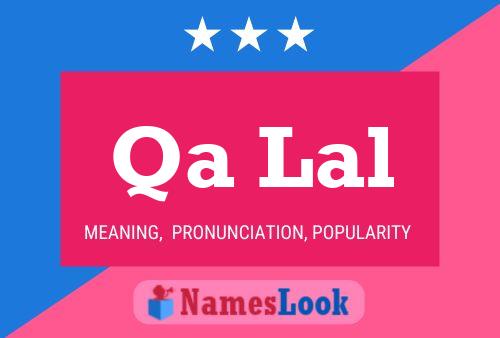 Qa Lal Name Poster