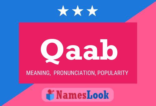 Qaab Name Poster