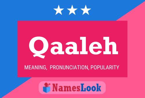 Qaaleh Name Poster